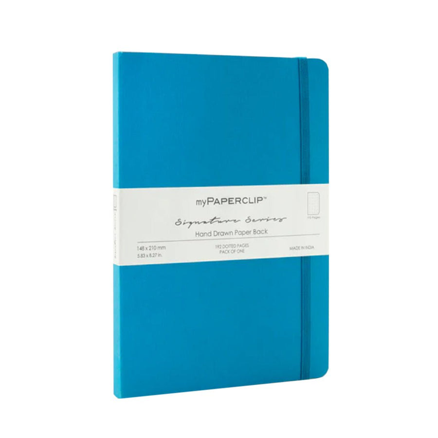 Mypaperclip Signatue Series Notebook- Plain - SCOOBOO - SS1 92A5-kingfisherblue - Plain