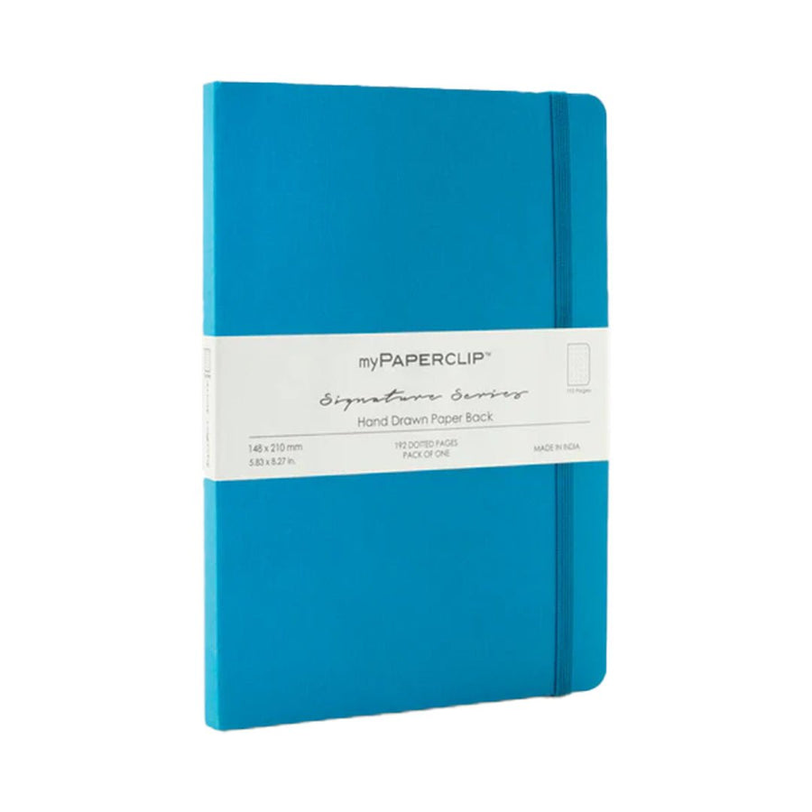 Mypaperclip Signature Series Hand Drawn Paper Back Notebook - SCOOBOO - SS192A5-R - Ruled