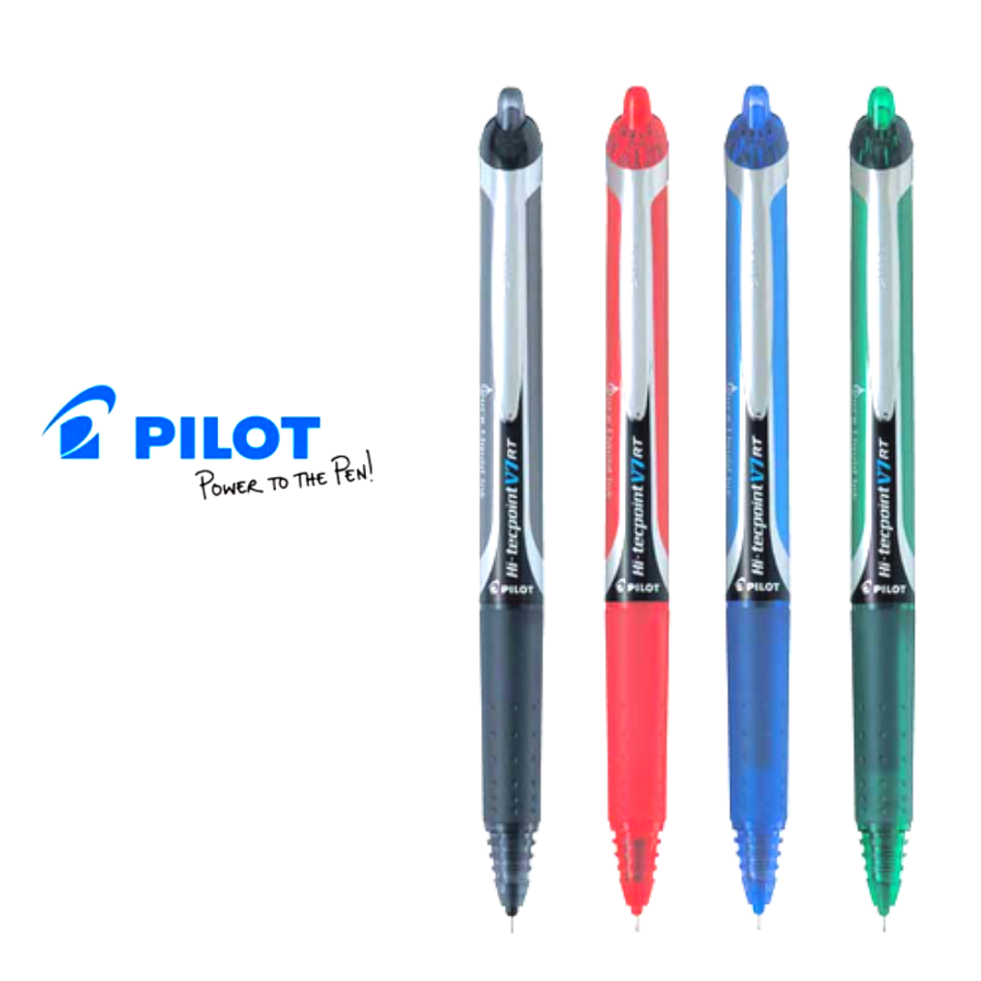 Pilot Hi-Techpoint V7 Roller Ball Pen RT – SCOOBOO