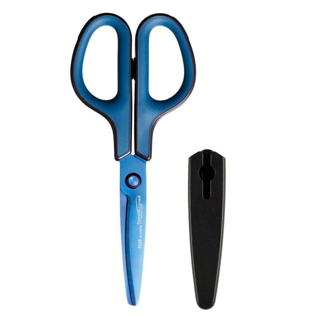 Plus Fit Cut Curve Cooking Scissors - Easy to Use