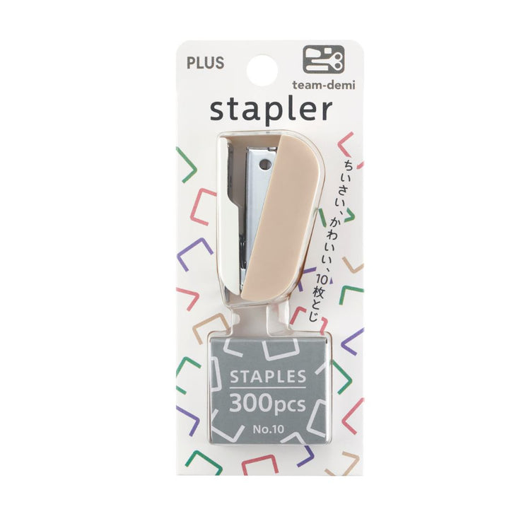 Plus Japan Team Demi Stapler - SCOOBOO - Staplers & Pins