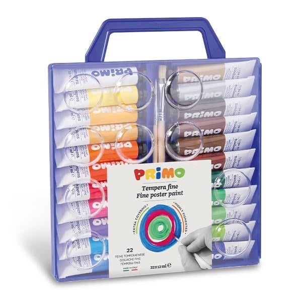 Primo Poster Colours Tubes - SCOOBOO - 22 poster paints - Poster paints