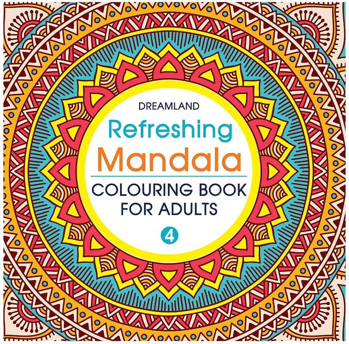 Refreshing Mandala - Colouring Book for Adults - SCOOBOO - 978-93-5089-918-2 - Mandalas