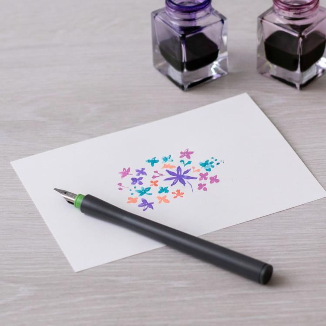 Sailor Fountain Pen Hocoro 2mm Gray - SCOOBOO - 12-0137-221 - Fountain Pen