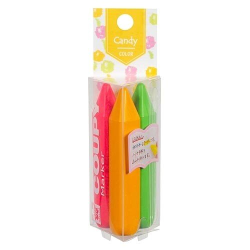Sakura Crepas Coupy Marker- Pack of 3 - SCOOBOO - FYLM-3J* - Wax Crayons