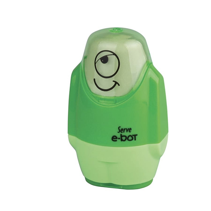 Serve Japan E-Bot Sharpener + Eraser Combo - SCOOBOO - Sharpeners
