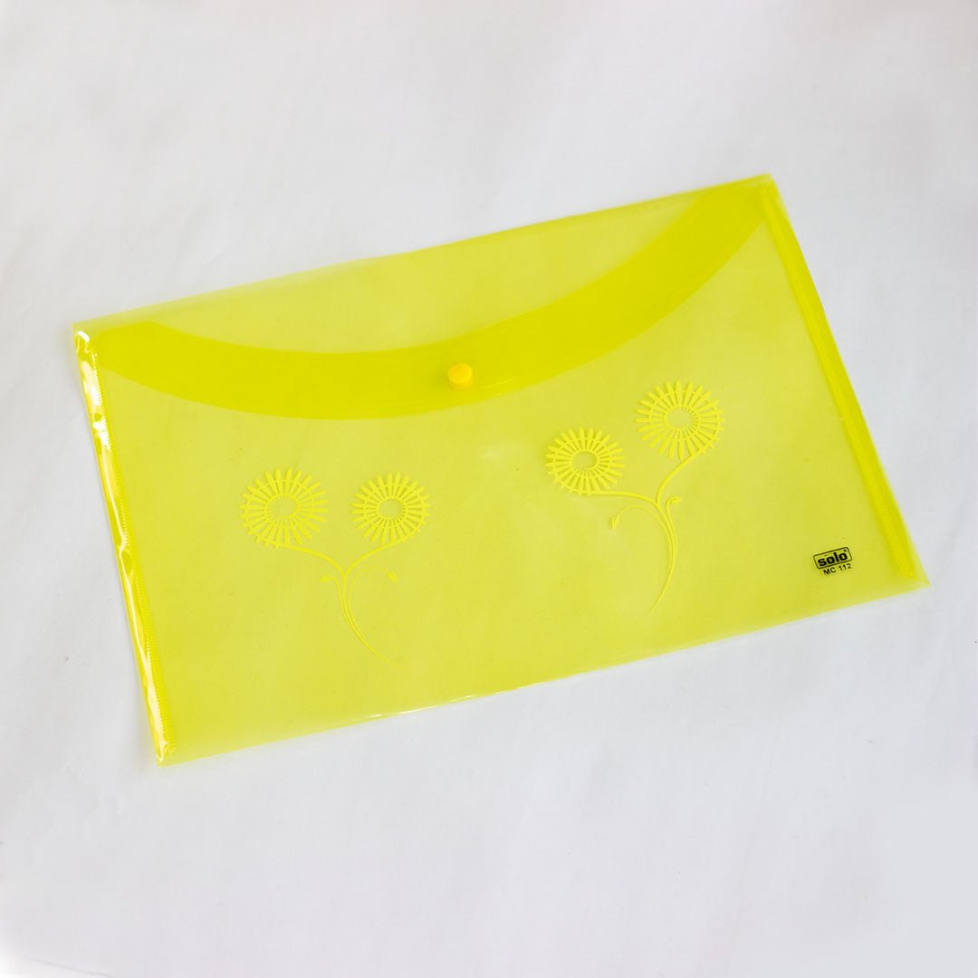 Solo My Clear Bag (Pack of 2) - SCOOBOO - MC112 - Folders & Fillings