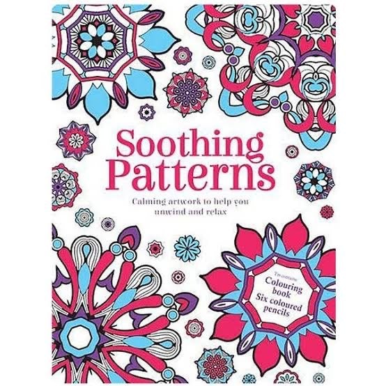 Soothing Pattern Colouring Book - SCOOBOO - Colouring Book