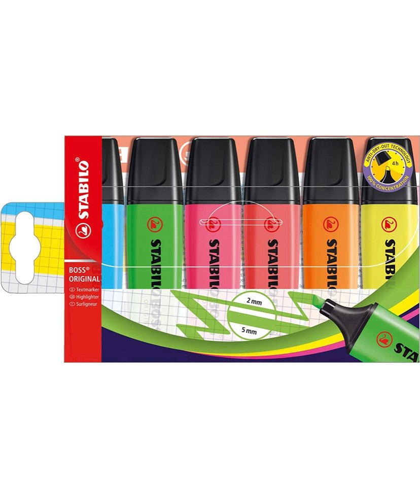 Stabilo Boss Original Highlighters SCOOBOO Stabilo