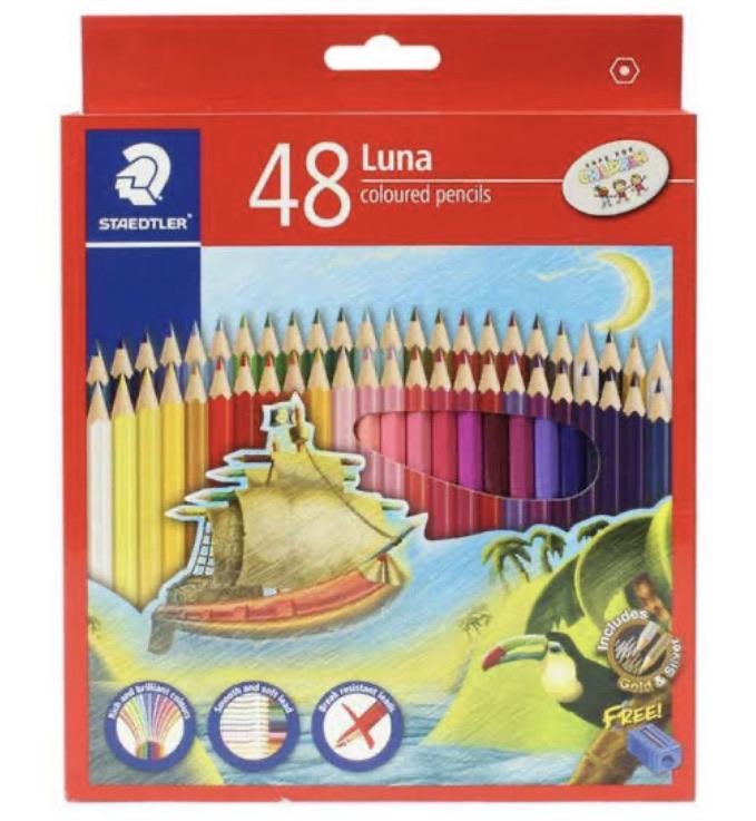 Staedtler Luna Colour Pencils - SCOOBOO - 136C48 - Coloured Pencils