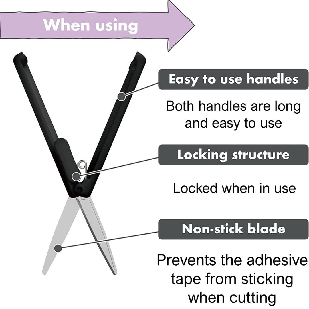 Sun Star Sticktyle Slarino Scissors - SCOOBOO - S3720012 - SCISSORS