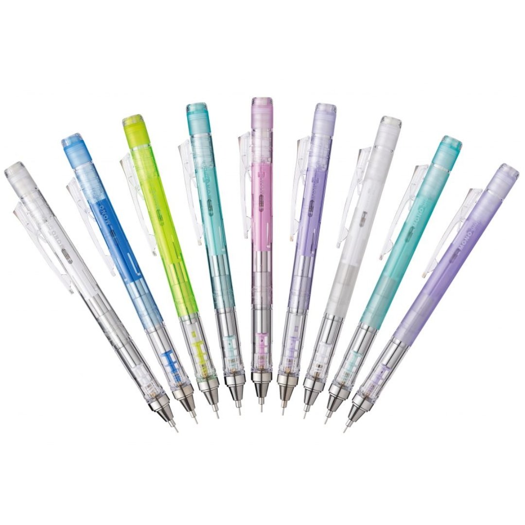 Tombow Pencil Monograph Mechanical Pencil 0.5mm Clear Purple Body