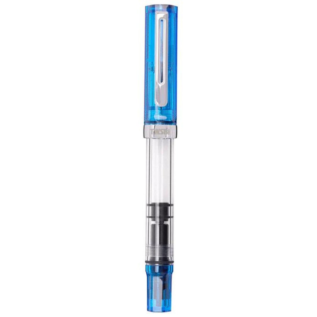 Twsbi Fountain Pen Eco Transparent Blue SCOOBOO Twsbi