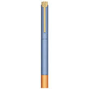 Ystudio Glamour Series Evolve Bihex Blue Gin Rollerball Pen - SCOOBOO - STAT57-TGM - Roller Ball Pen