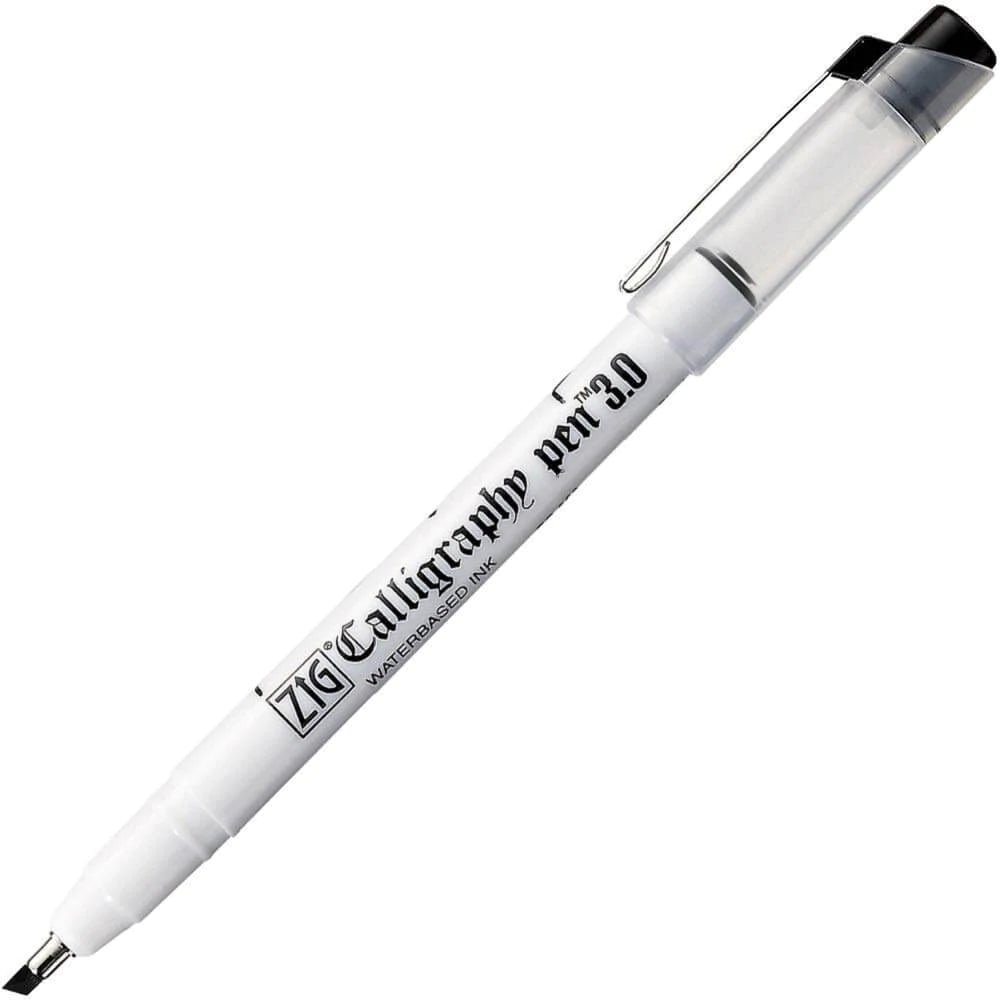 Zig Caligraphy Pen Black Color Ink (Set Of 3) - SCOOBOO - PC/3V1001 - calligraphy pens