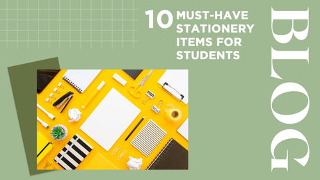10 Must-Have Stationery Items for Students - SCOOBOO