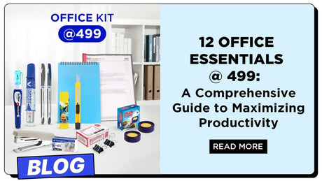 12 Office Essentials @ 499: A Comprehensive Guide to Maximizing Productivity - SCOOBOO