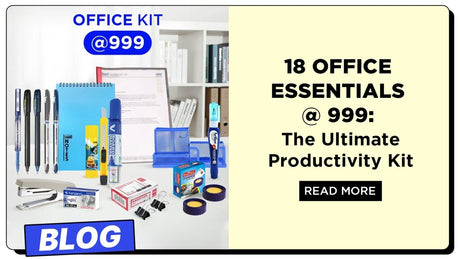 18 Office Essentials @ 999: The Ultimate Productivity Kit - SCOOBOO