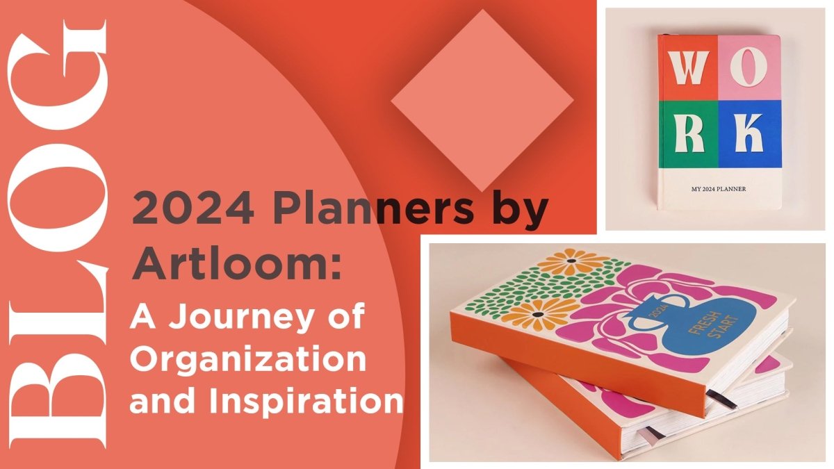 2024 Planners by Artloom: A Journey of Organization and Inspiration - SCOOBOO