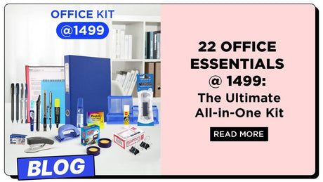 22 Office Essentials @ 1499: The Ultimate All-in-One Kit - SCOOBOO