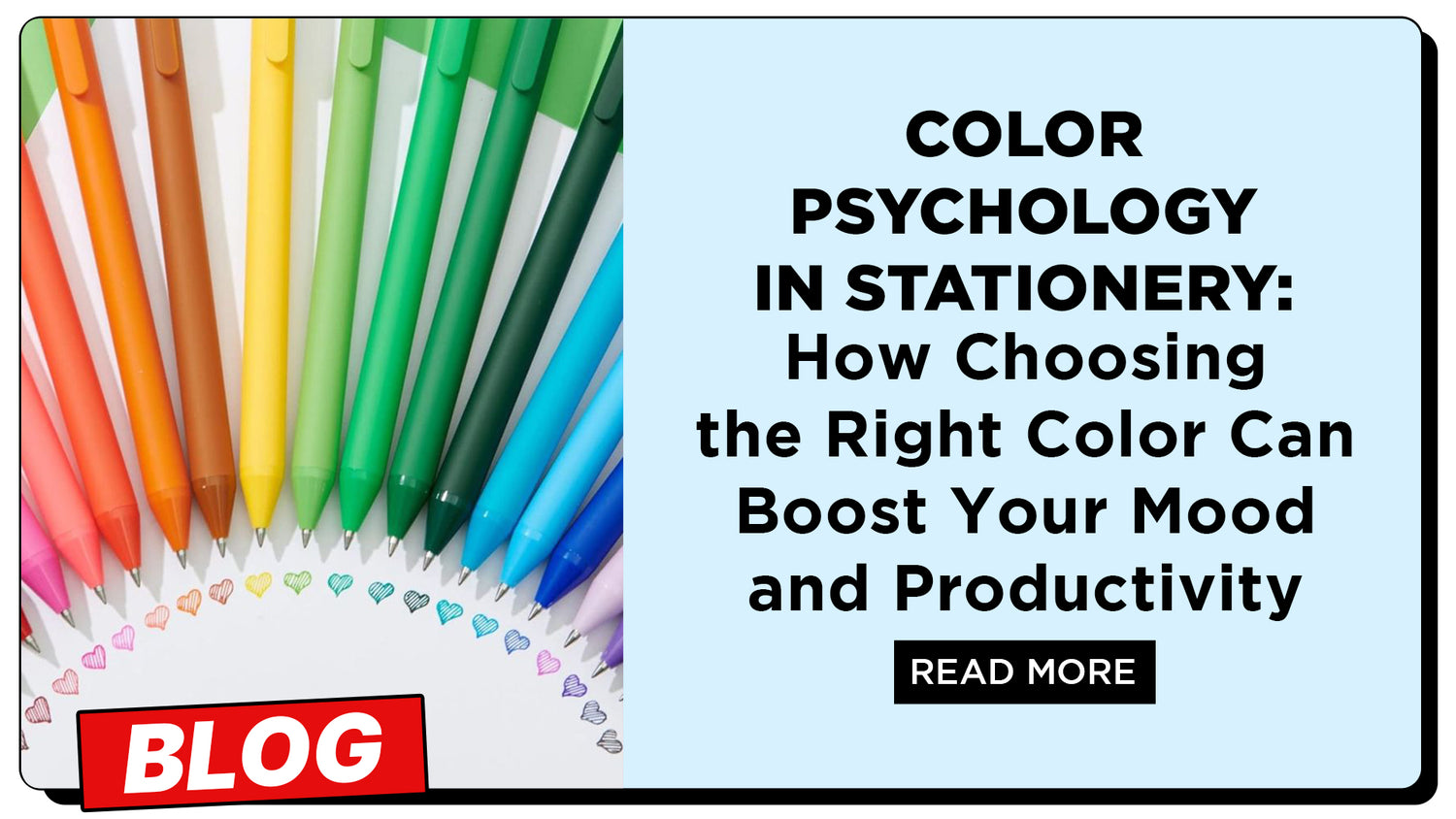 Color Psychology in Stationery: How Choosing the Right Color Can Boost Your Mood and Productivity