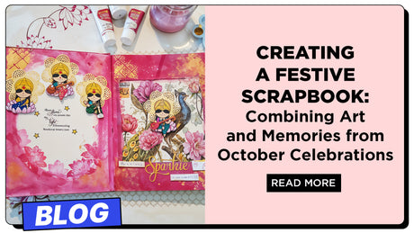 Creating a Festive Scrapbook: Combining Art and Memories from October Celebrations