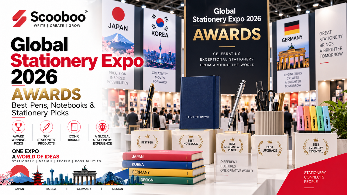 Global Stationery Expo 2026 Awards: Best Pens, Notebooks & Stationery Picks
