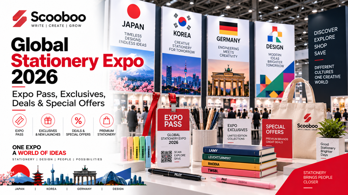 Global Stationery Expo 2026: Expo Pass, Exclusives, Deals & Special Offers