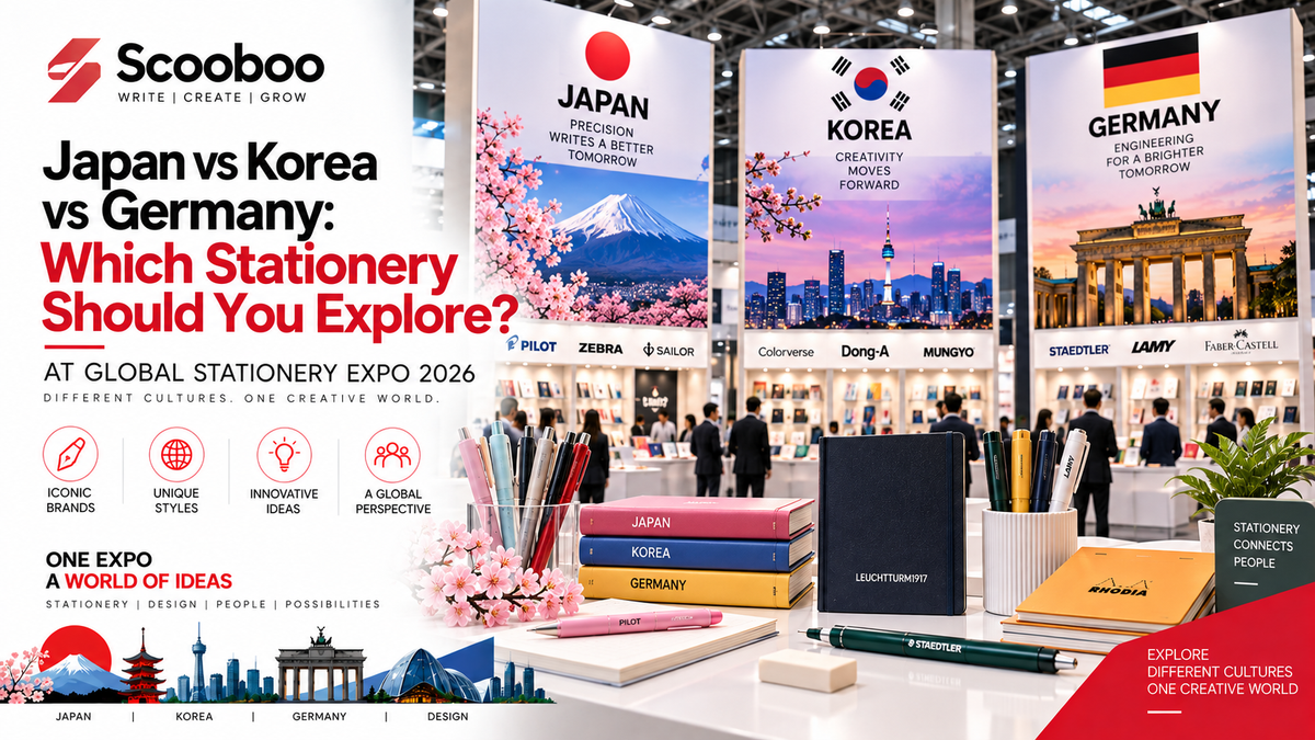 Japan vs Korea vs Germany: Which Stationery Should You Explore at Global Stationery Expo 2026?