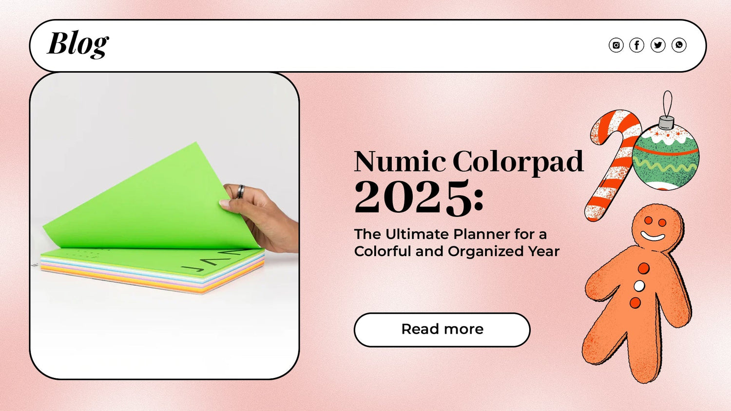 Numic Colorpad 2025: The Ultimate Planner for a Colorful and Organized Year