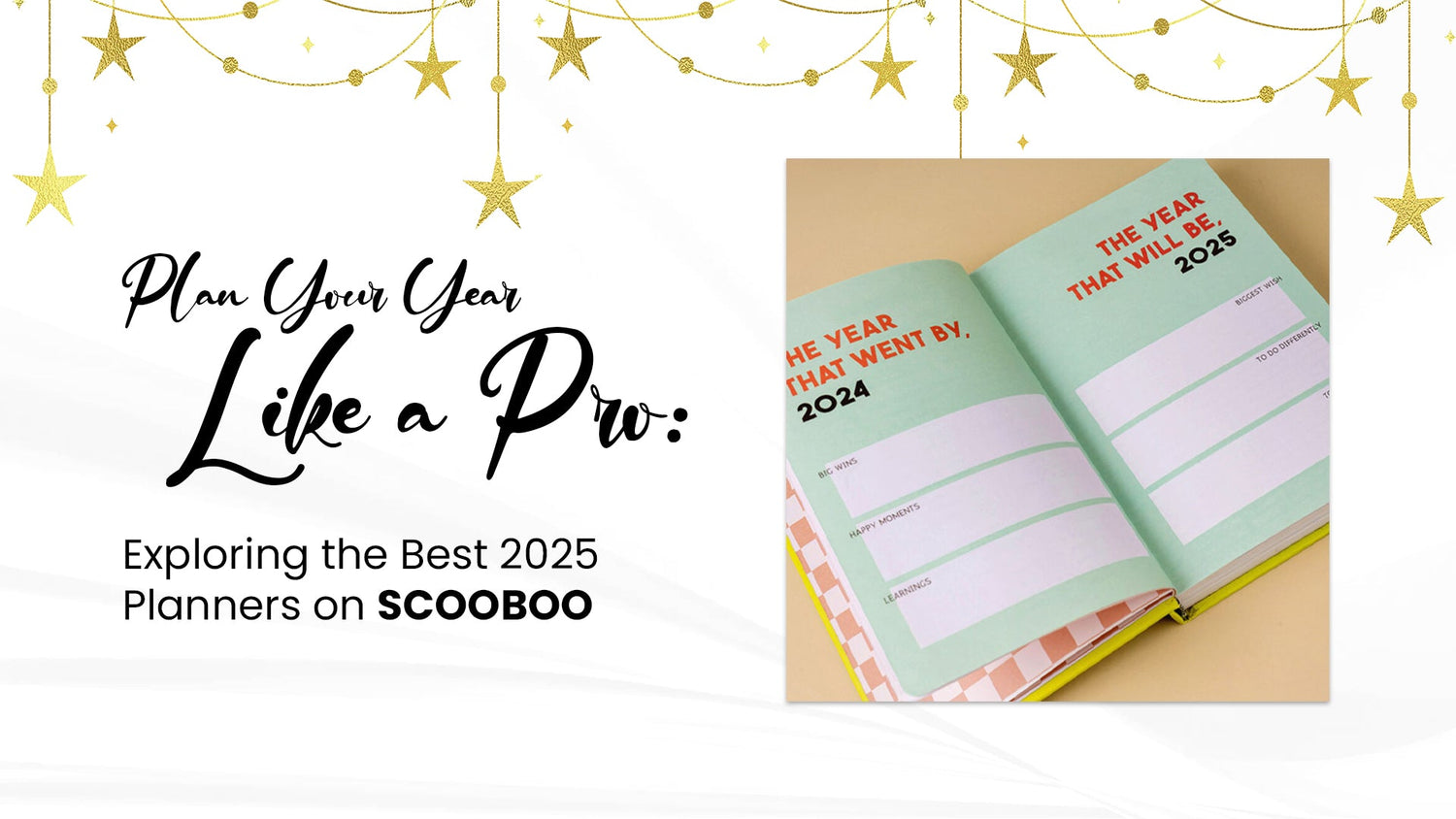 Plan Your Year Like a Pro: Exploring the Best 2025 Planners on Scooboo
