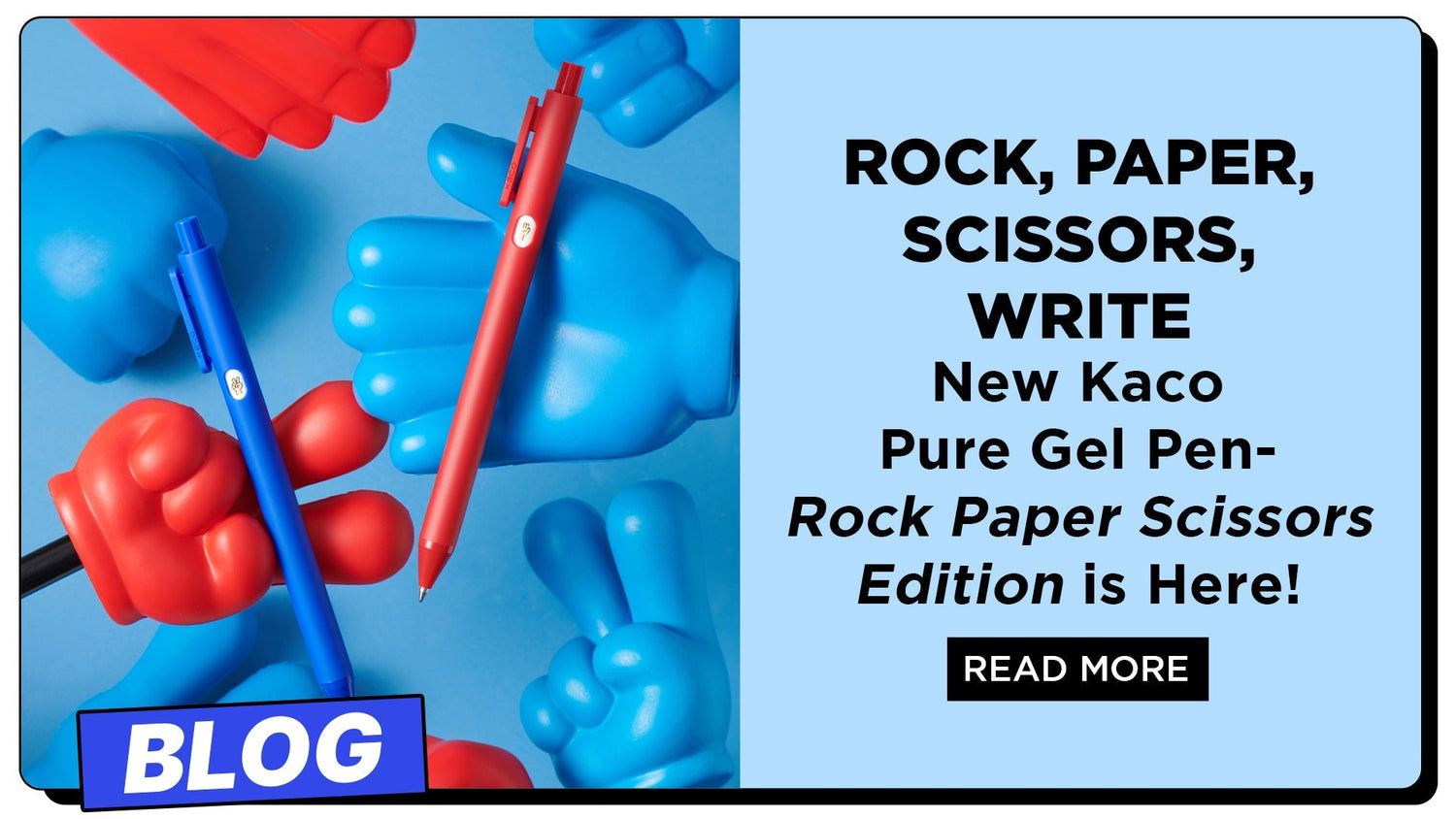 Rock, Paper, Scissors, Write! - New Kaco Pure Gel Pen-Rock Paper Scissors Edition is Here!