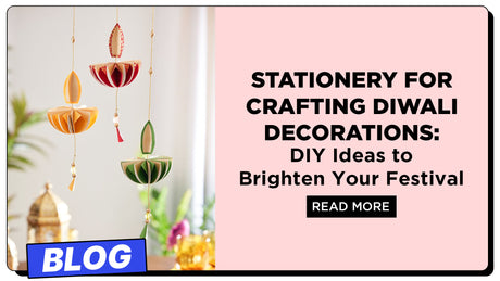 Stationery for Crafting Diwali Decorations: DIY Ideas to Brighten Your Festival