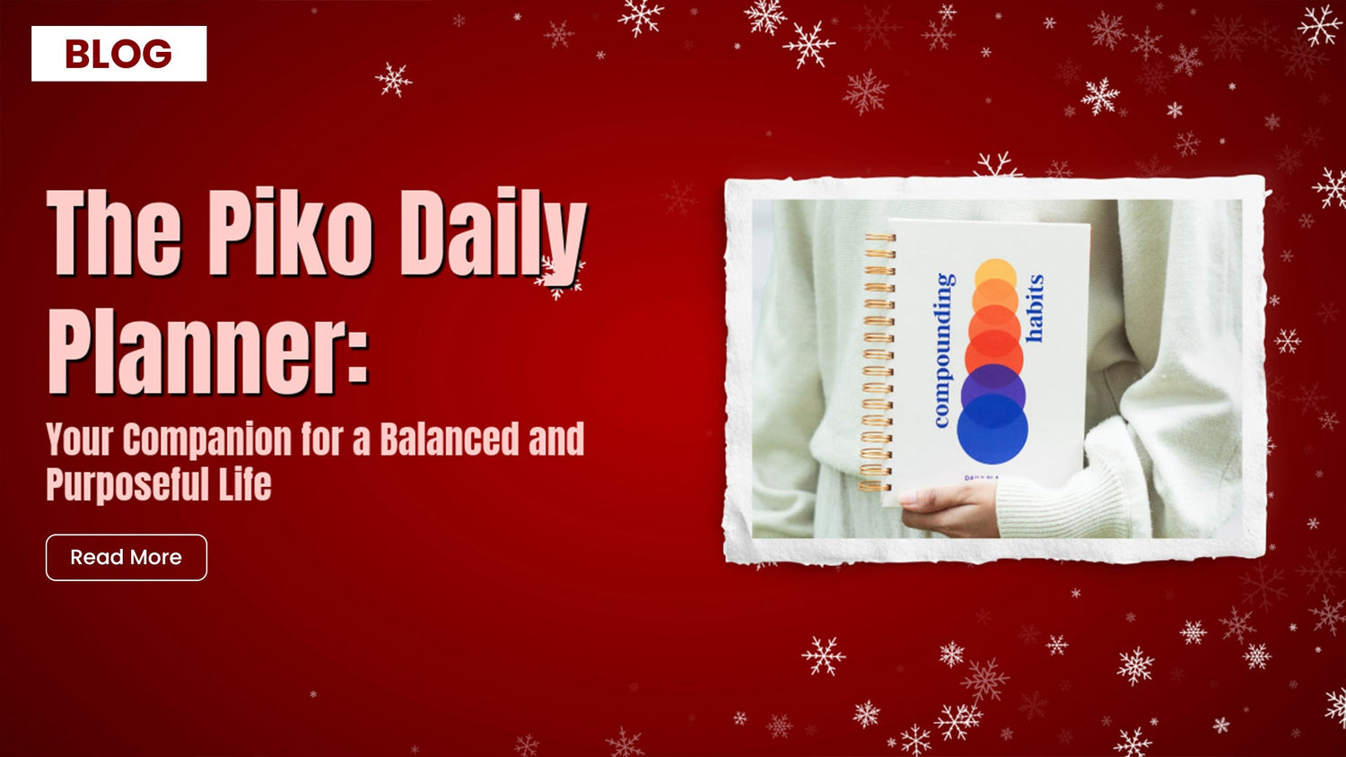 The Piko Daily Planner: Your Companion for a Balanced and Purposeful Life