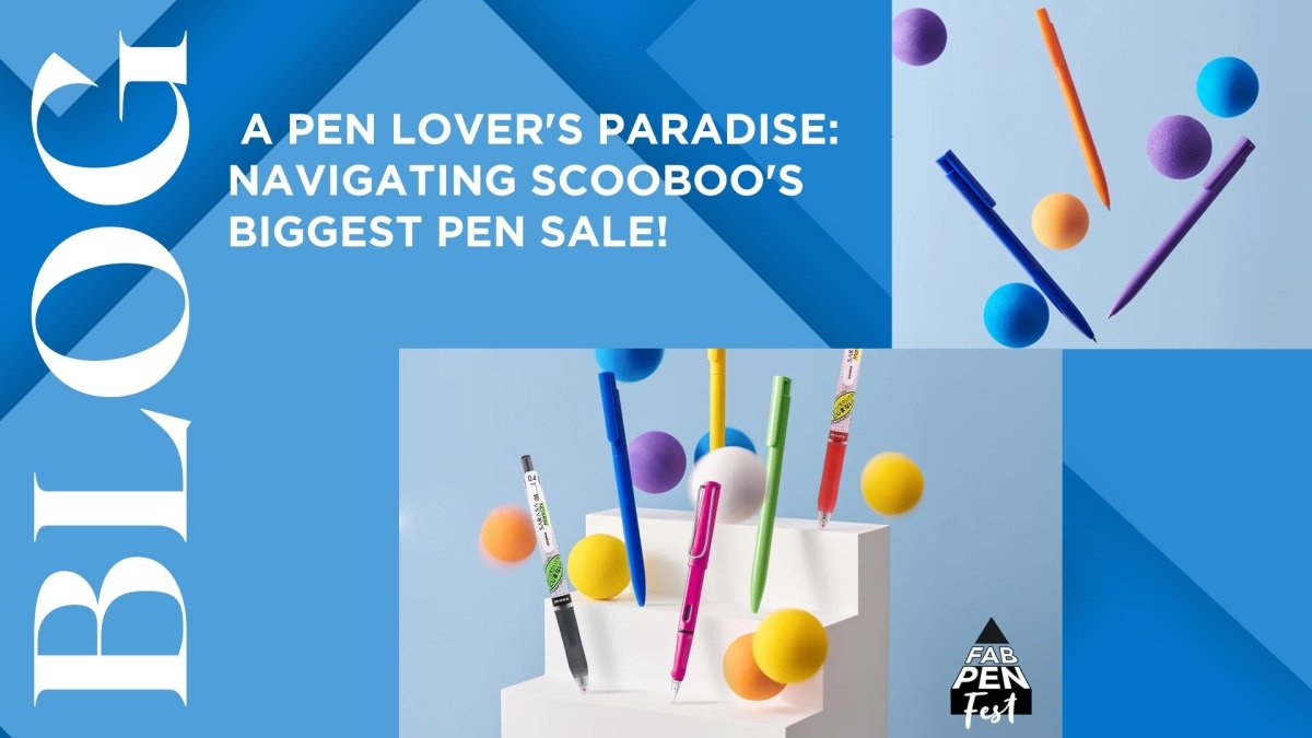 A Pen Lover's Paradise: Navigating Scooboo's Biggest Pen Sale! – SCOOBOO