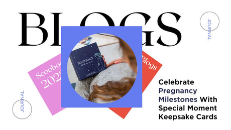 Celebrate Pregnancy Milestones With Special Moment Keepsake Cards - SCOOBOO 