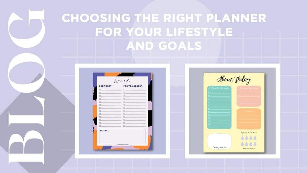 Choosing the Right Planner for Your Lifestyle and Goals - SCOOBOO