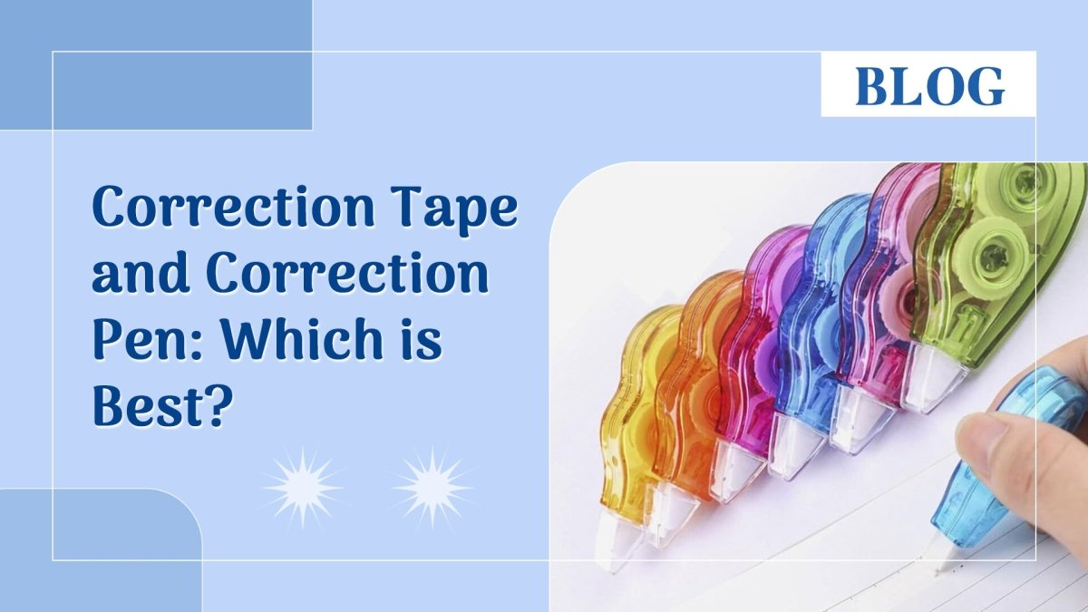 Correction Tape and Correction Pen: Which is Best? - SCOOBOO