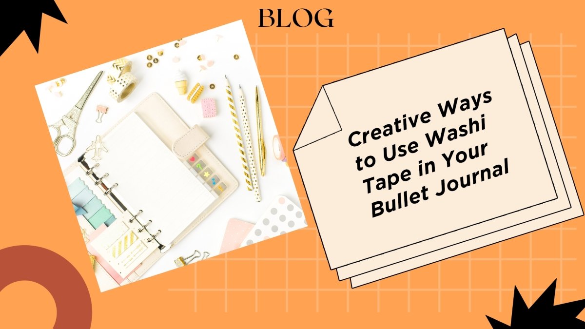 Creative Ways to Use Washi Tape in Your Bullet Journal - SCOOBOO