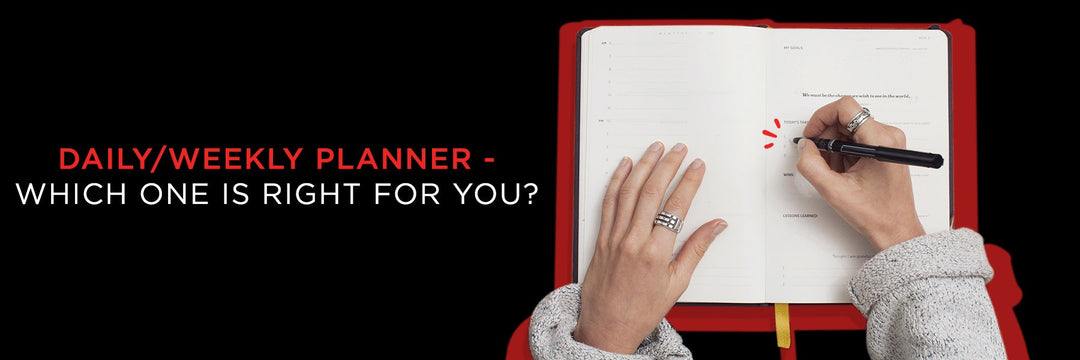 Daily Planner or Weekly Planner: Which one is the right one for you? - SCOOBOO