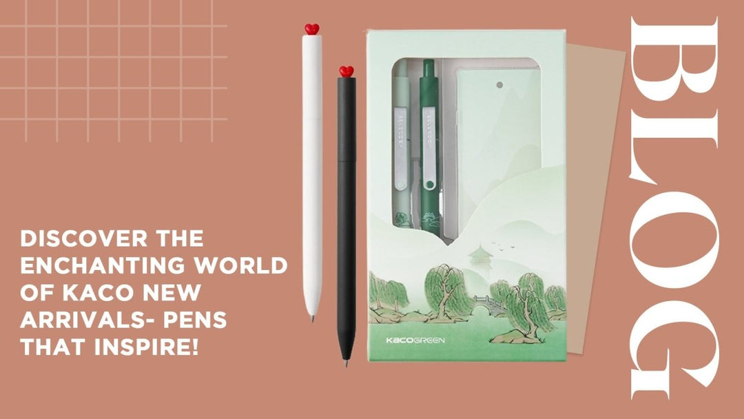 Discover the Enchanting World of Kaco New Arrivals- Pens That Inspire! - SCOOBOO