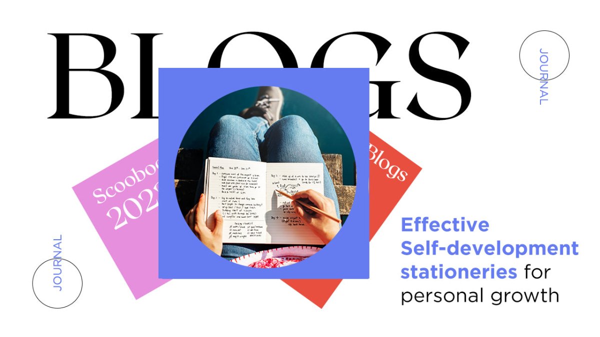 Effective self-development stationeries for personal growth - SCOOBOO 