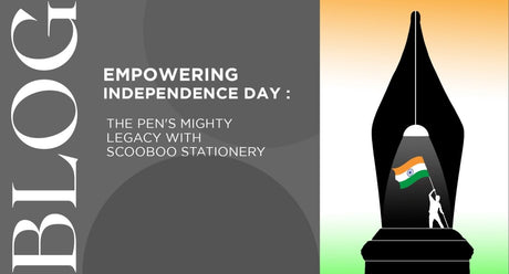 Empowering Independence Day: The Pen's Mighty Legacy with Scooboo Stationery - SCOOBOO