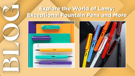 Explore the World of Lamy: Exceptional Fountain Pens and More - SCOOBOO
