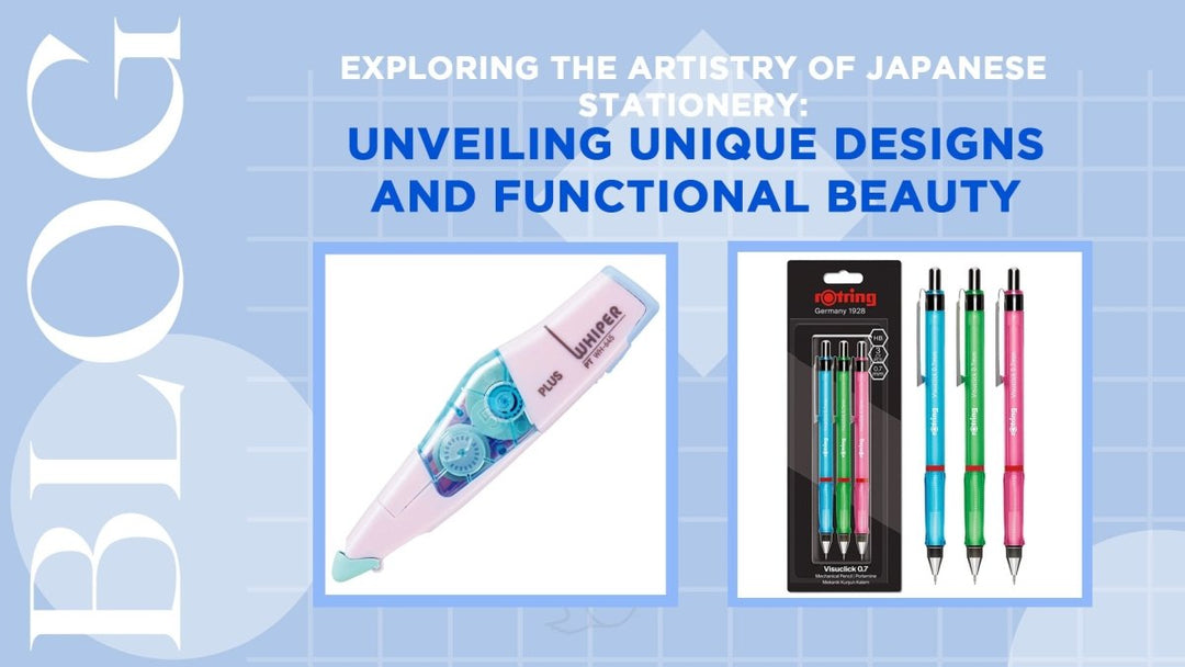 Exploring the Artistry of Japanese Stationery: Unveiling Unique Designs and Functional Beauty - SCOOBOO