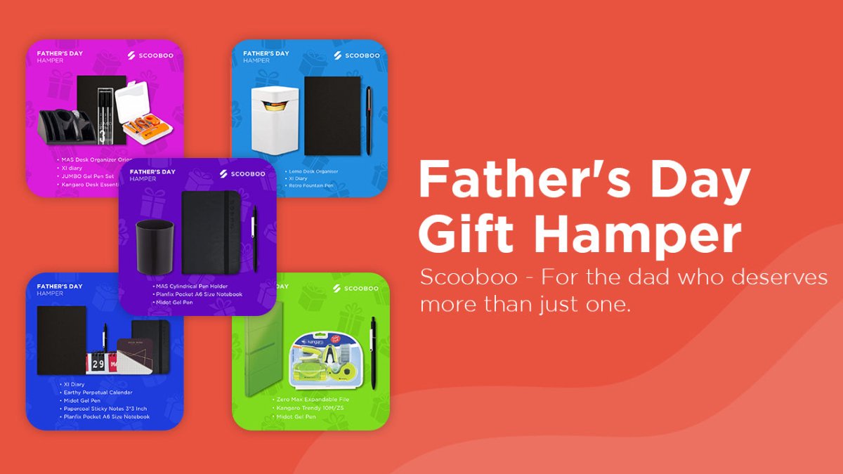 Father's Day Gift Hamper from Scooboo - For the dad who deserves more than just one - SCOOBOO