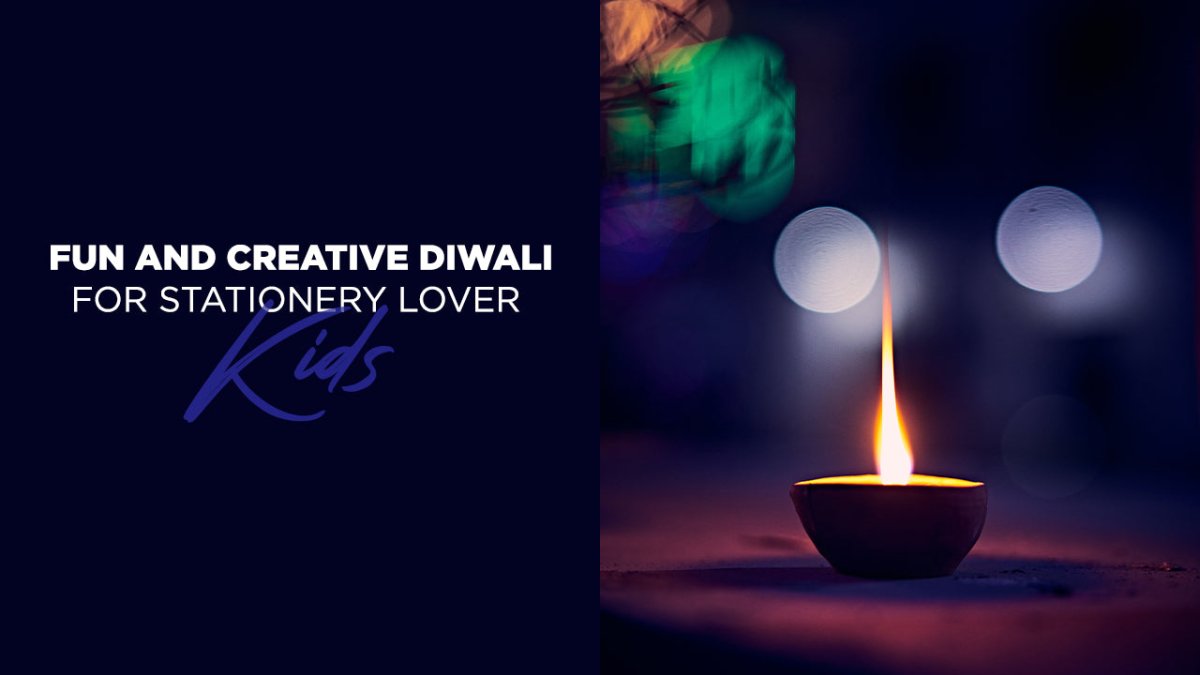Fun And Creative Diwali for Stationery Lover Kids - SCOOBOO 