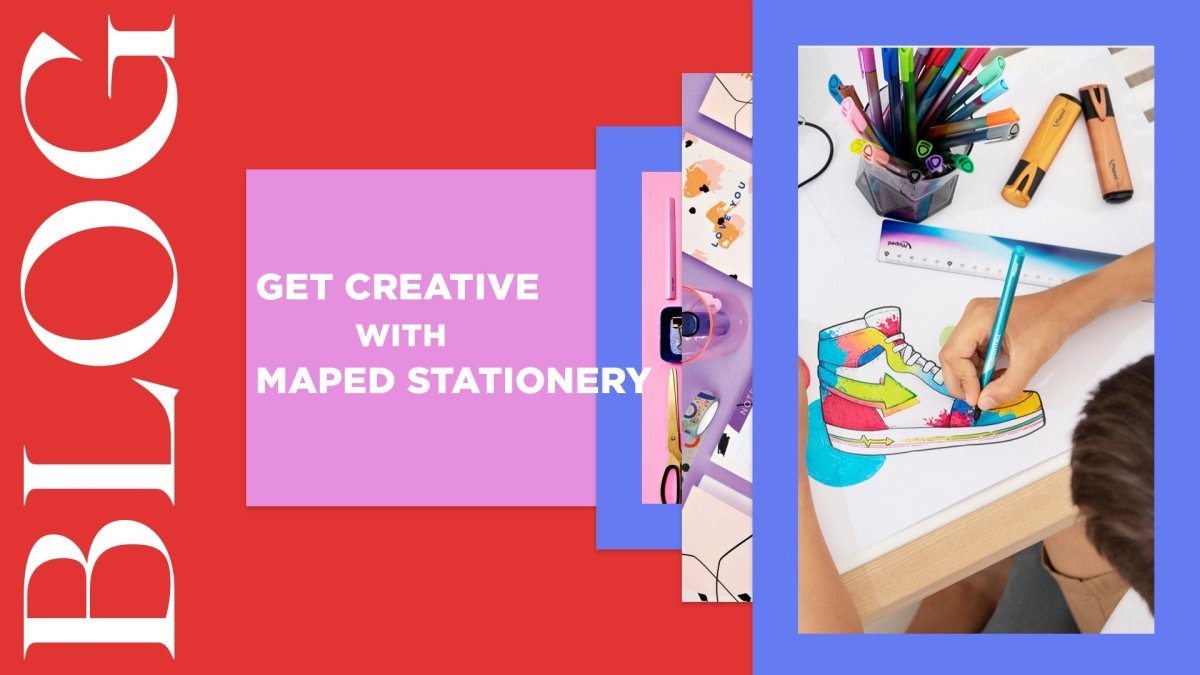 Get Creative with Maped Stationery Products Exclusively Available at Scooboo! - SCOOBOO