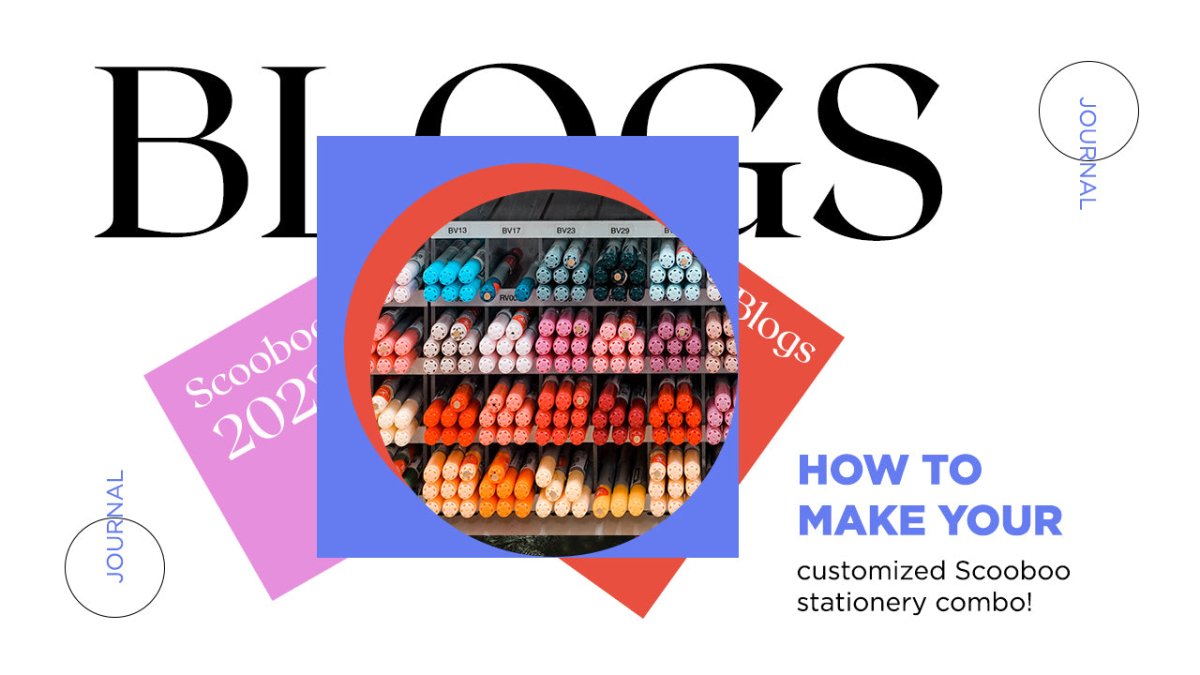 How to make your customized Scooboo stationery combo! - SCOOBOO 