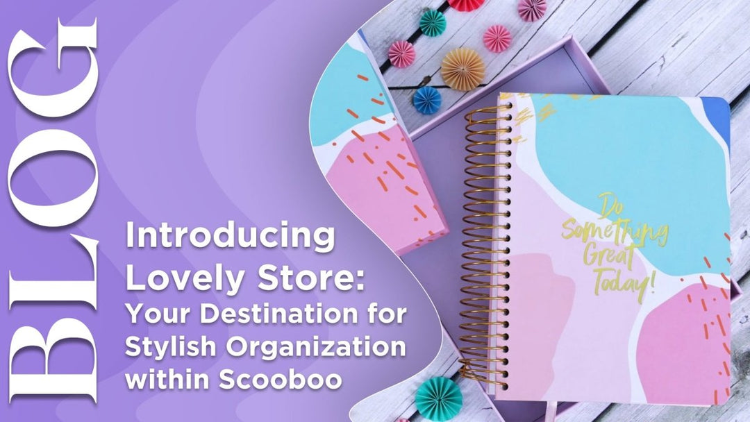 Introducing Lovely Store: Your Destination for Stylish Organization within Scooboo - SCOOBOO